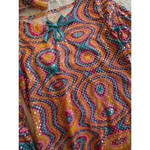 Party City Groovy Disco Diva Costume Girls Size Medium